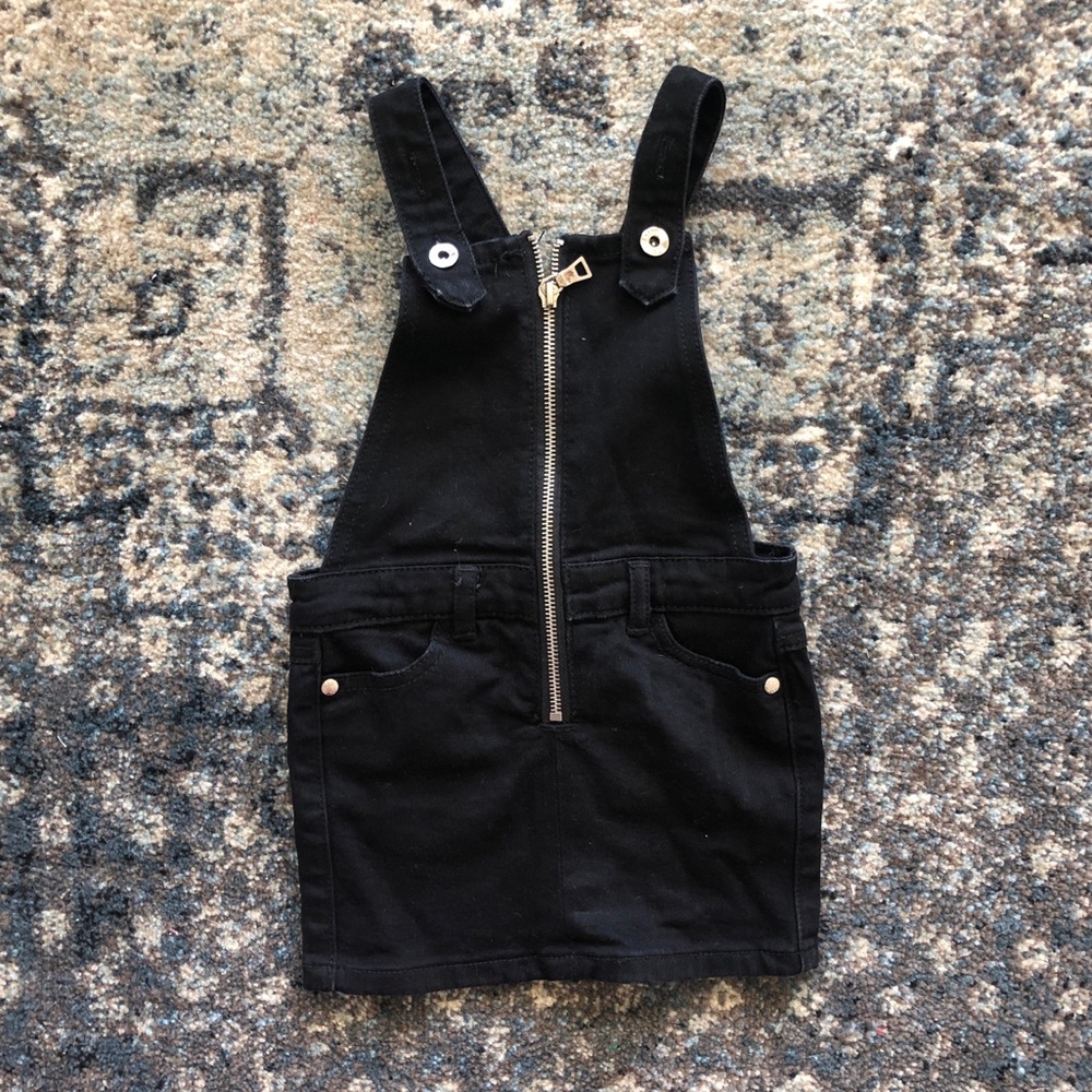 LTL PPL black denim dress